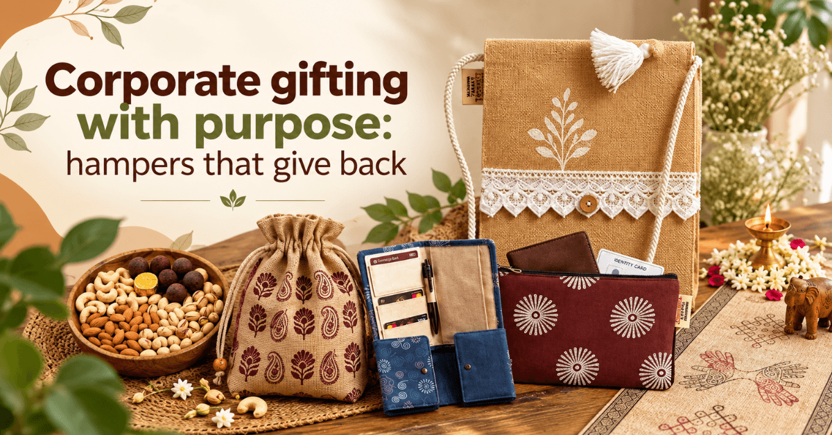 Corporate gifting with purpose: hampers that give back