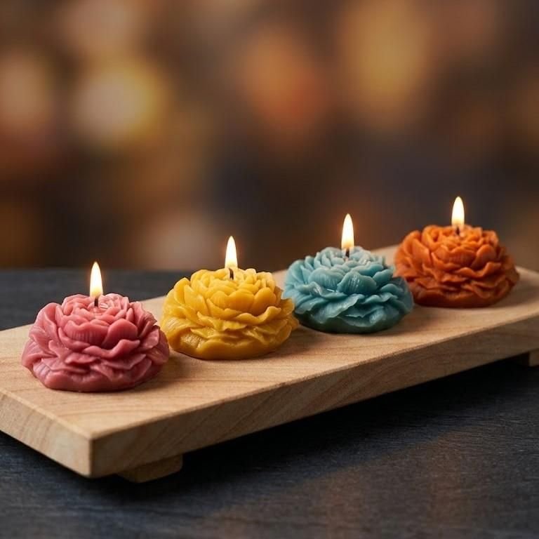 Candles — Set of 4