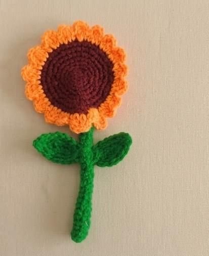 Crochet Sun Flower