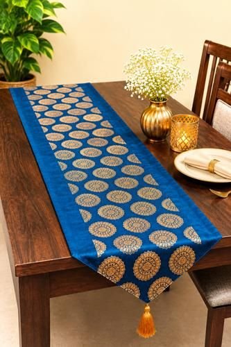 Jacquard Silk Table Runner