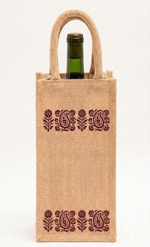 Jute Bottle Bag