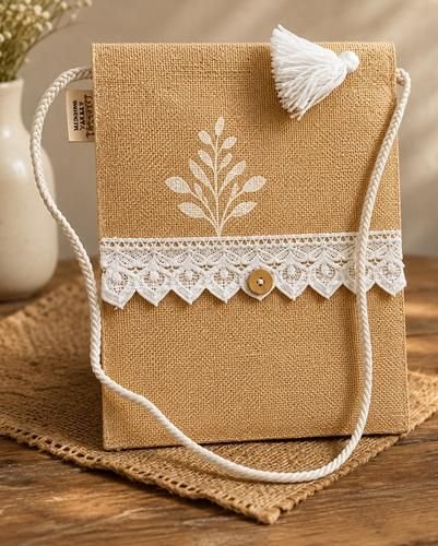 Jute Small Sling Bag