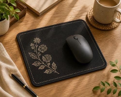 Block Print Mouse Pad